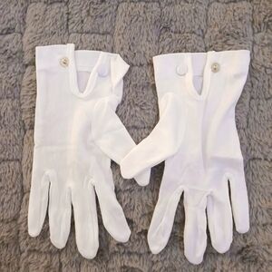 Vantage Elegant White Gloves For Military Or Clergy